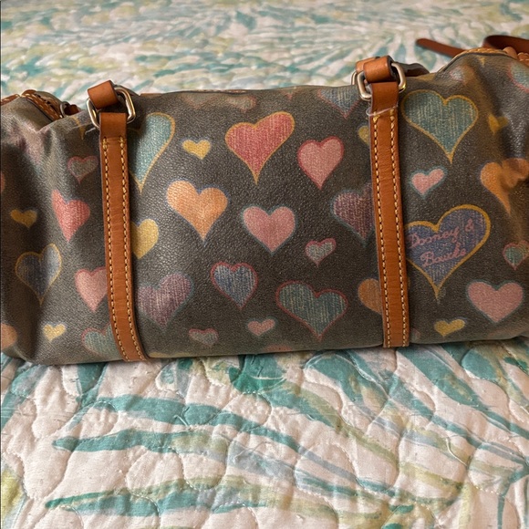 Dooney & Bourke Pink Heart Charm Bag - Picture 3 of 3